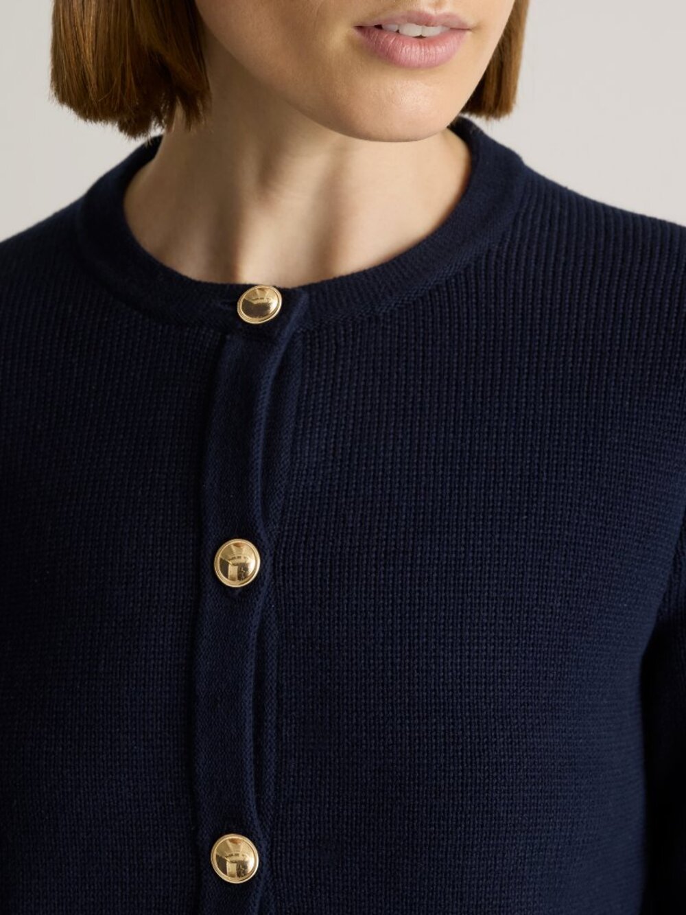 Organic Cotton Sweater Jacket - Picture 4 of 10